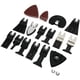 thumbnail image 3 of Kit de accesorios de hojas de sierra multiherramienta oscilantes de acero de alto carbono de 56 piezas, kit de hojas de sierra oscilantes de dientes de sierra ondulados para cortar madera, tubería de Amonsee NO, 3 of 6