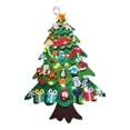 thumbnail image 3 of fieltro para armar, 98 cm (38.58 pulgadas), con luces, ideal para fiestas, regalos navideños para niños, decoración navideña para Estilo B, 3 of 8