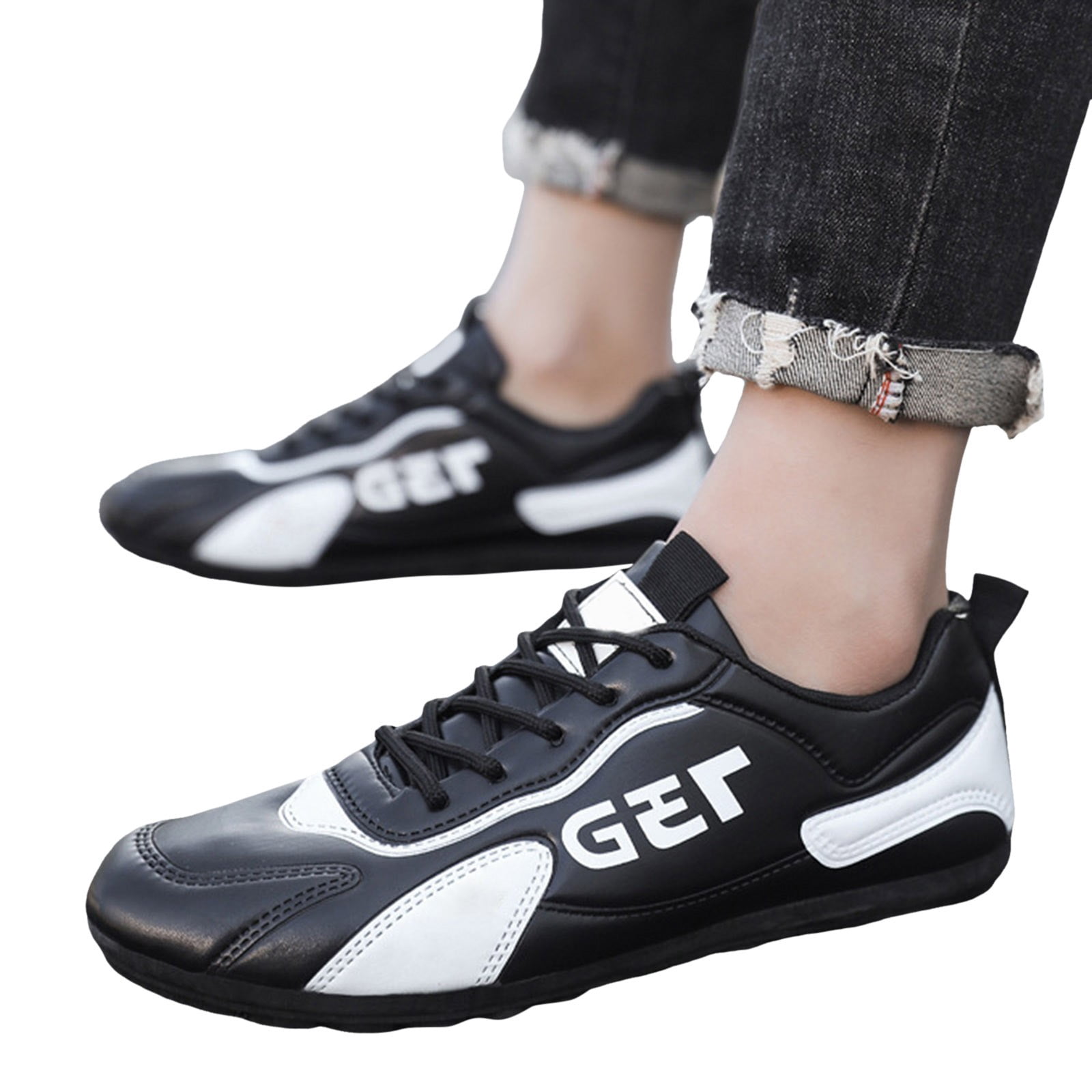 CHENge Sneakers for Men Trendy Lightweight Casual Extra Wide Width Zero Drop Mens Work Shoe Gym Athletic Tennis Sneakers Breathable Mesh Shoes