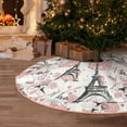 thumbnail image 5 of KLL Christmas Tree Skirt,Party Decorations Farmhouse for Christmas Decorations Holiday Party 30" -Paris, 5 of 6