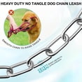 Heavy Duty Dog Chain for Yard 10FT, Chew Proof Metal Chain Leash with ...