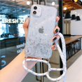 thumbnail image 1 of Funda de teléfono con cordón de lentejuelas y estrellas brillantes brillantes para iPhone 14 11 Pro XS Max 12 MiNi XR X 6S 7 8 plus 13 Pro Max SE 3 Tan Jianjun unisex, 1 of 2