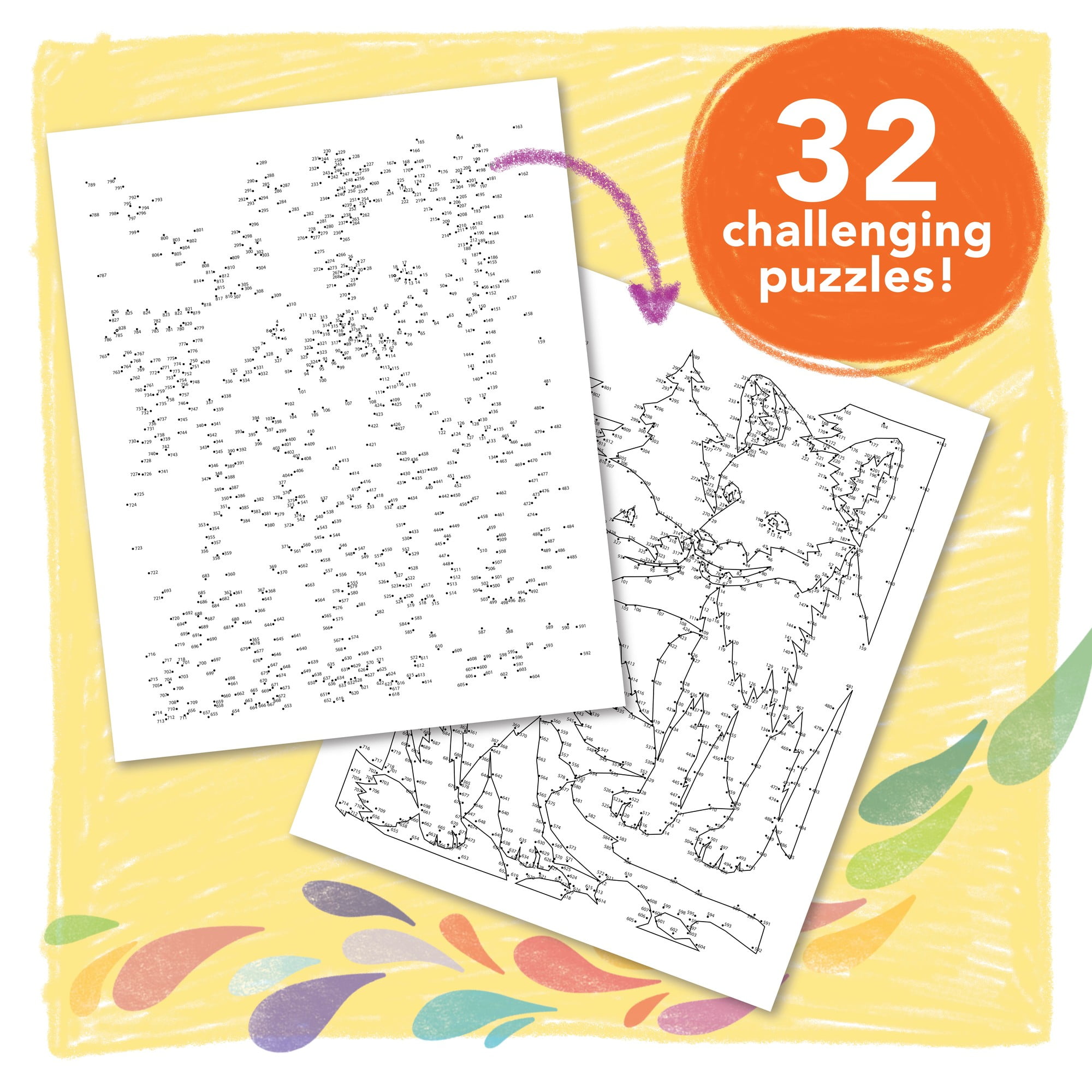 MindWare Extreme Dot to Dot: Baby Animals, Puzzle Book, 32 Baby Animals, Multicolor - Walmart.com mindware-extreme-dot-to-dot-baby-animals-puzzle-book-32-baby-animals-multicolor-walmart-com