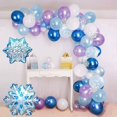 thumbnail image 5 of Kit de arco de guirnalda de globos CHAO decoración de cumpleaños de Frozen, 5 of 5