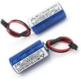 thumbnail image 5 of (25-Pack) 1800mAh CR17335SE-R 3V Q6BAT Non-Rechargable 3V Battery for Mitsubishi Q170HBATC Q25PRHCPU QNS FANUC System PLC Memory Backup Power, 5 of 5