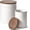 Clover, variant on Ceramic Kitchen Canister Set with Airtight Lids, Food Storage Containers for Flour, Sugar, Coffee - Large Embossed Jars for Pantry Storage & Countertop Decor - Set of 2 (78/25 oz), Clover