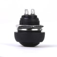 thumbnail image 2 of Interruptor Momentáneo Macarena 5pcs Impermeable Del Coche Del Timbre Negro, 2 of 8