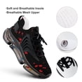 thumbnail image 4 of Blood Walking Shoes for Men Woman Lightweight Tennis Fashion Elastic Sports Shoes Cushion Basketball Shoes, 4 of 7