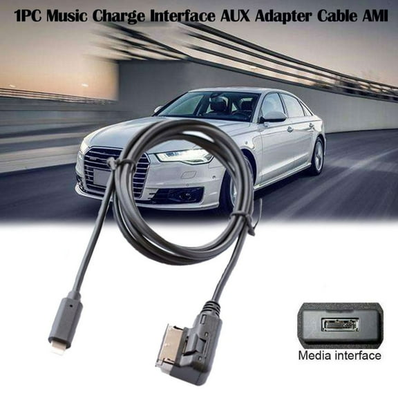 AMI MDI Music   Charging AUX Adapter Cable For iPhone For Car
