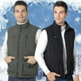 thumbnail image 3 of Heated Vest for Men/Women, Collar Heating Jacket Heater Waistcoat for Outdoor, 3 of 8