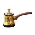 thumbnail image 3 of Luzkey Turkish Coffee Pot Chocolate Butter Milk Cup W Anti Overflow Spout Turkish Coffee Maker Saucepan for Milk for Kitchen Camping 55ml, 3 of 8