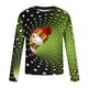 thumbnail image 5 of Blusas y camisas de manga larga con cuello redondo para hombre, estilo casual, cuello redondo, manga larga, camiseta estampada de Halloween, blusa de poliéster para hombre., 5 of 5