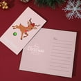 thumbnail image 6 of Euaioeiu Festive Holiday Greeting Cards,Bulk Christmas Cards with Envelopes,4x7 Inch Blank Note Cards for Family Friends,Winter Snowman Reindeer Gnome Designs,Xmas Party Invitations & Thank You Cards, 6 of 6