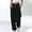 1Black, variant on Waverg Athletic Track Sweatpants for Womens Tummy Control Athletic-Fit Joggers Pants Lace-Up Elastic Waist Trousers Workout Running Trouser Baggy Relaxed Fit Sweatpant with Pockets
