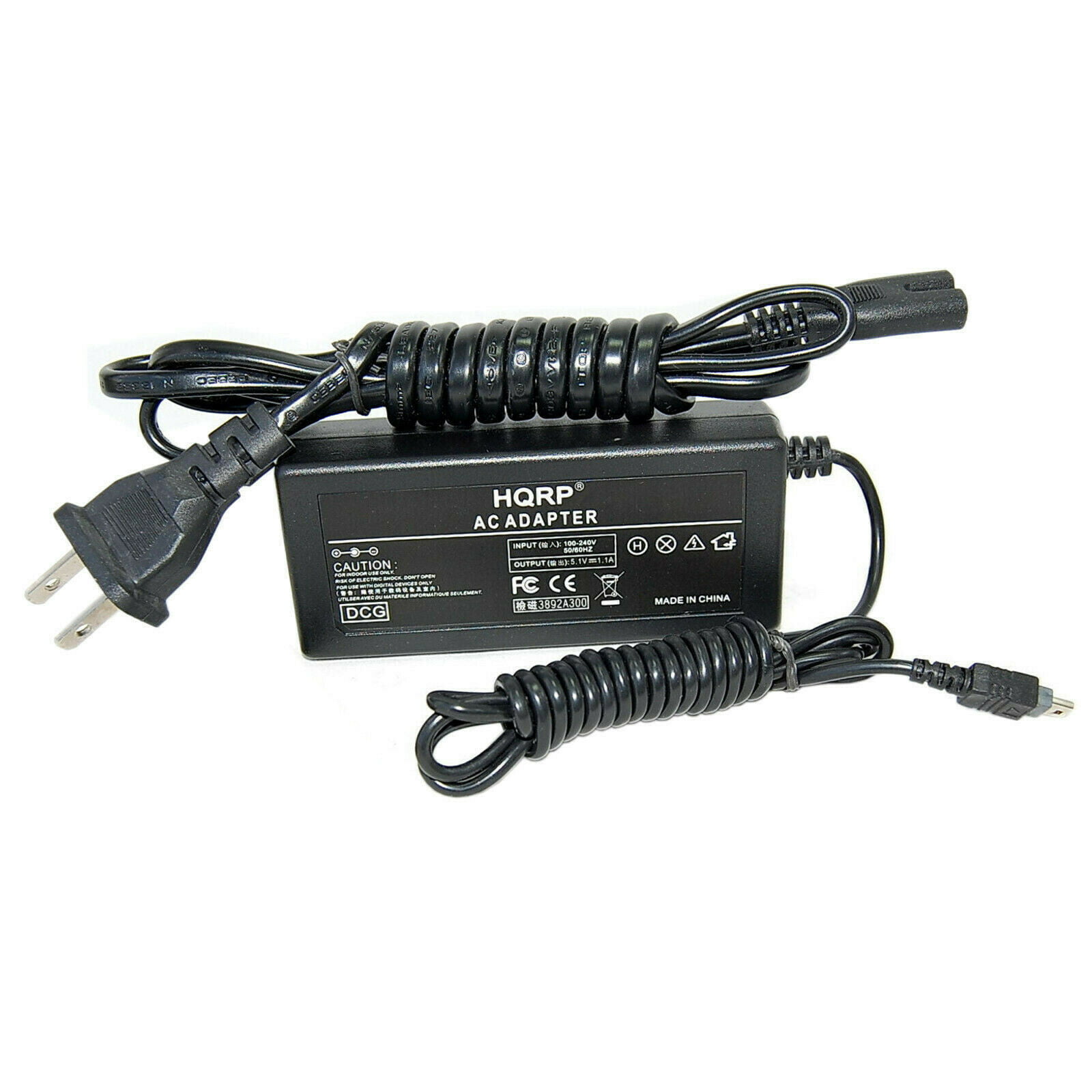 HQRP Adapter Compatible with DMW-AC5 DMC-FS20 DMC-FS3 DMC-FS5 DMC-FX12 DMC-FX30 DMC-FX33 DMC-FX35 DMC-FX50 Lumix Digital Camera Power Supply Cord Adaptor DMW-AC5PP - Walmart.com