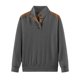 thumbnail image 4 of Ceisia Men Solid Color Long Sleeve Stand Up Collar Button Casual Gift Daily Outdoor Fashion Hoodie Top, 4 of 8