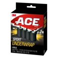 Ace Brand Sports Under wrap, Lightweight, Breathable, Black, 4 Pack