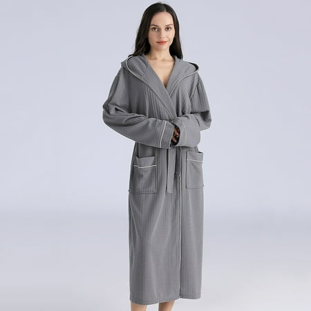 

FREE SHIPPING-Women s Winter Warm Nightgown Couple Bathrobe Men And Women Autumn And Winter Nightgown sexy underwear lingerie for women valentines day gifts