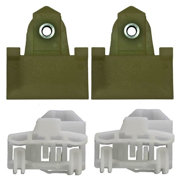 PT Auto Warehouse WL-7134809 - Window Sash Channel Door Glass Retainer Kit, 4 pcs - Passenger Side Front Fits select: 1999-2005 PONTIAC GRAND AM, 1999-2004 OLDSMOBILE ALERO