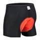 thumbnail image 2 of Ciclismo 3D Pantalones Cortos Acolchados Bicicleta Ciclismo Ropa Interior Pantalones Cortos Ajustados Naranja 3XL Sunnimix Pantalones cortos de ciclismo para hombre, 2 of 8