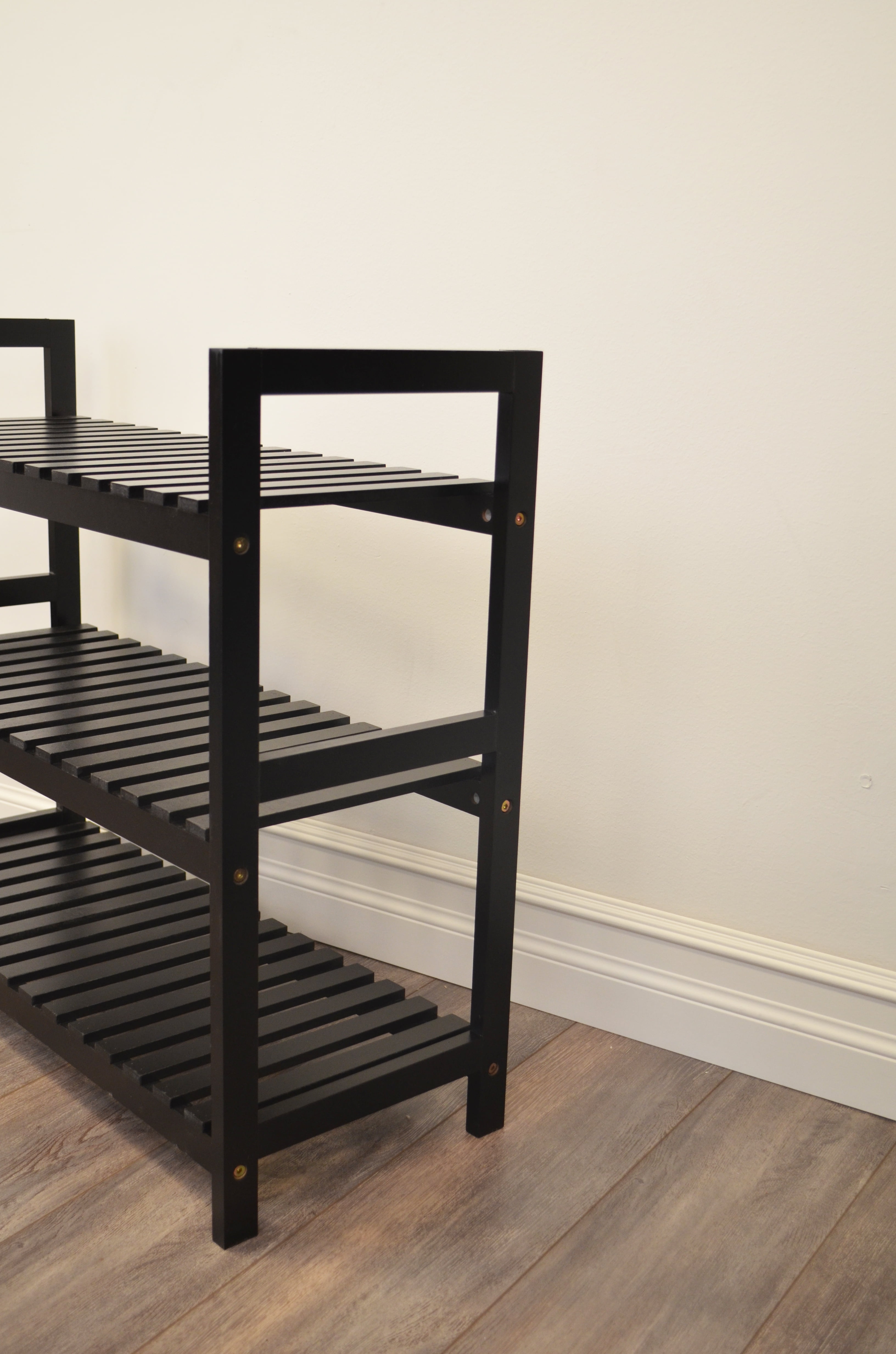 BLACK 3 TIER SHOE RACK FOR 9 TO 12 PAIRS Walmart Canada