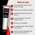 thumbnail image 4 of Hair Dye Hair Granny Hair Trend Peluquería Cabello Fácil De Cuidado Del Cabello Duradero Suave Sin Dañar El Cabello Gentle Formula Conditioning Easy Application Long-Lasting, 4 of 8
