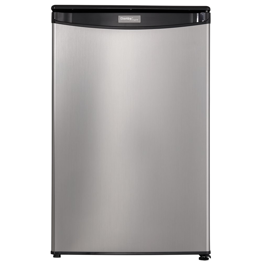 Danby 4.4 Cu. Ft. Compact Freezerless Refrigerator in Silver DAR044A4BSLDD6