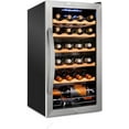 thumbnail image 1 of Schmecke Réfrigérateur à Vin, Réfrigérateur à Vin Autonome, Refroidisseur de Vin 24 Bouteilles, 1 of 9