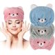 thumbnail image 1 of 3 uds toalla de secado de pelo para niños niñas suave absorbente gorro de pelo seco para niños toalla de pelo para niños envoltura de toalla para la cabeza para niños LingWen 8390611038915, 1 of 1