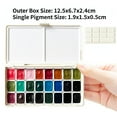 thumbnail image 3 of Holbein Artist's Watercolor 1ml,24 Colors Watercolor Paint Set in a Box for Students, Beginners Artists, 3 of 7
