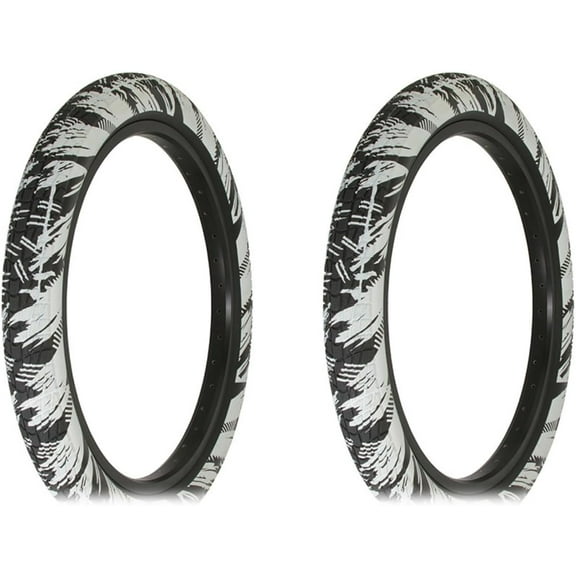 Two bikeTire 20 x 2.35 Fire Ball White R-4602