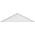 thumbnail image 3 of Ekena Millwork 68"W x 18"H x 2"P (Pitch 6/12) Peaked Cap Sunburst Architectural Grade PVC Pediment, 3 of 8