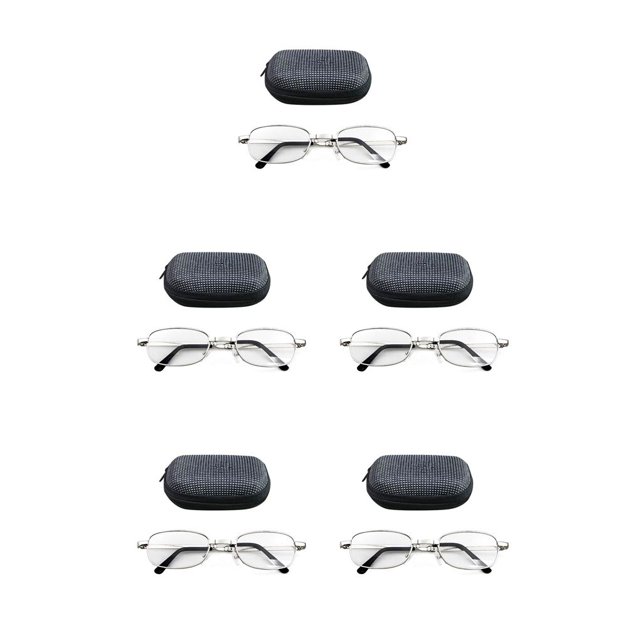 Seitruly Caliente plegable claro hombres mujeres gafas de lectura rejilla caso con cinturón Clip presbicia + 1,0 + 1,5 + 2,0 + 2,5 + 3,0 + 3,5 + 4,0 Type6 NO6 Seitruly CBP028220