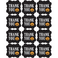 thumbnail image 6 of 24PCS Thank You Fancy Gift Tags Orange Black Jack O'Lantern Halloween Treat Hang Tags, 6 of 6