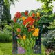 thumbnail image 5 of Panel de Cercado Artificiale Mariposa de Hierba de Hierro Forjado de Privacidad Decoración Patio Jardín Estacas CUTICAT Decoraciones de valla de patio, 5 of 7