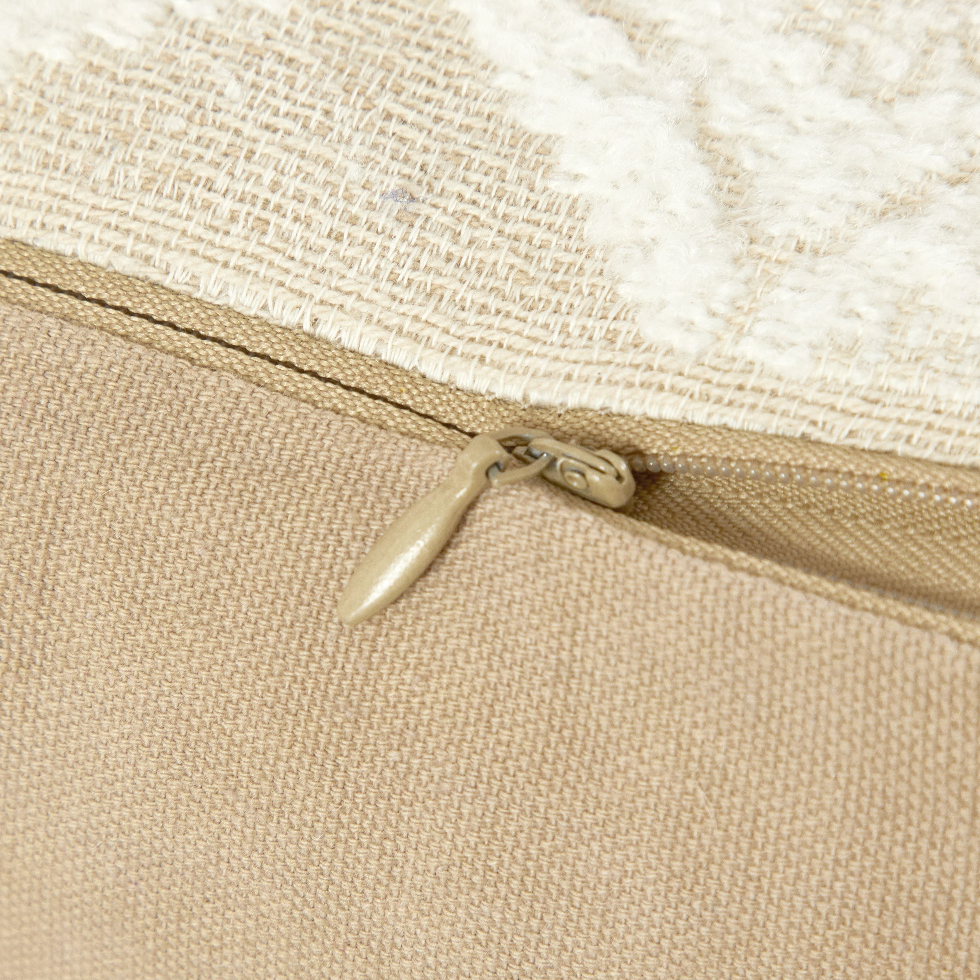 Better Homes & Gardens Bellittos Decorative Pillow For Adults and Teens, 14" x 24", Papyrus Beige