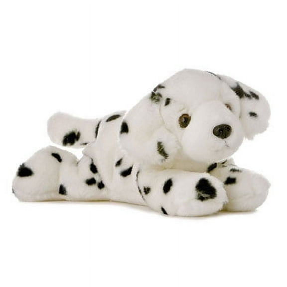 Aurora - Medium White Flopsie - 12" Domino - Adorable Stuffed Animal