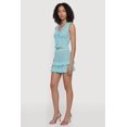 thumbnail image 2 of Women's Crochet Ruffle Trim Tiered Mini Skirt, 2 of 4