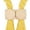 Yellow, variant on NICEEC 2 Pack Wooden Rubik Magnetic Curtain Tiebacks Boho Home Decor Drape Tie Backs Natural Cotton Hand Woven Rope Curtain Holdbacks for Thin & Thick Home & Office Window Draperies (Pink)