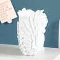 thumbnail image 4 of Dvkptbk desk organizer Cherub Resin Pen White Desk Organizer Sculpture for Home Office Decor, 4 of 6