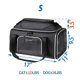 thumbnail image 3 of Bolsas de transporte para mascotas Petskd, bolsa de transporte para perros portátil de lados suaves con extensión superior, plegable, transpirable, bolsa de viaje para gatos aprobada por aerolíneas, 3 of 5