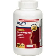 Equate Extra-Strength Pain Reliever Caplets, 500mg - 500ct