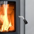 thumbnail image 2 of Manija de repuesto para estufa de carbón, manija de puerta retro para chimeneas, estufas de leña y hornos de carbón, tirador de metal para una apertura segura., 2 of 4