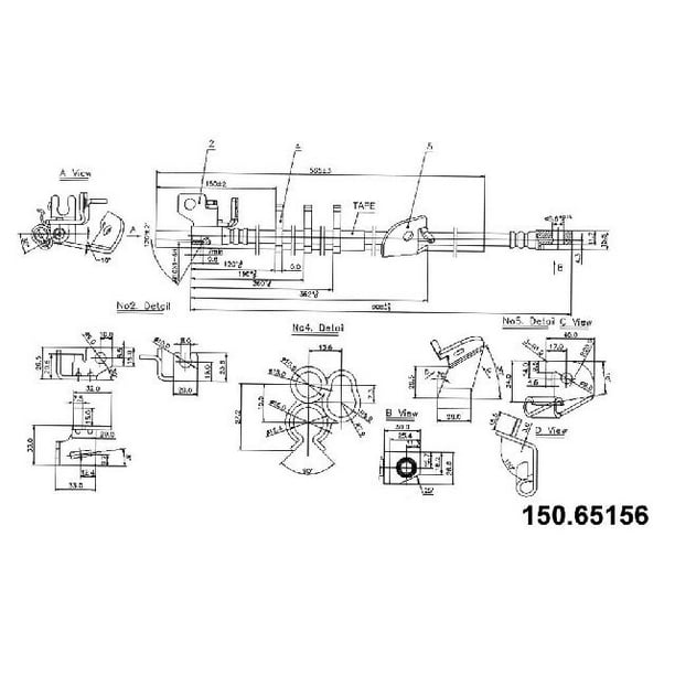 Oe Replacement For 2002 2006 Ford Expedition Front Left Brake Hydraulic Hose Eddie Bauer King Ranch Limited Nbx Xls Xlt Xlt Sport Walmart Com
