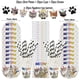 thumbnail image 4 of Decoración para fiesta de cumpleaños de gatos, lindo gatito, vajilla desechable, platos de papel, vasos, pancartas, suministros para fiestas temáticas de gatos para niños, 4 of 5