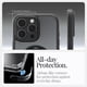 thumbnail image 5 of Funda Spigen Ultra Hybrid MagFit para iPhone 16 Pro Classic, color negro, 5 of 7