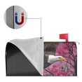thumbnail image 2 of Naloa Flower Bald Eagle Mailbox Covers Magnetic Post Box Cover Post Letter Box Cover Garden Decor-21x18 in, 2 of 8