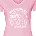 thumbnail image 4 of Inktastic Summer Vacation Mode Panama City Beach Florida Women's V-Neck T-Shirt, 4 of 5