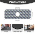 thumbnail image 2 of Sikiie Tropical Sloth Splash Guard for Sink Faucet-1 PC Super Absorbent Fast Drying Mat Sink Gadgets-Splash Guard for Kitchen, Sink Mat, 2 of 7