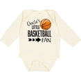 thumbnail image 3 of Inktastic Uncle's Little Basketball Fan Boys or Girls Long Sleeve Baby Bodysuit, 3 of 5